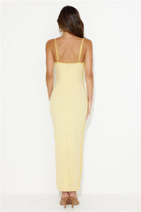 Beaming Bright Maxi Dress Yellow