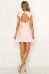 Keep Your Dreams Dress Blush