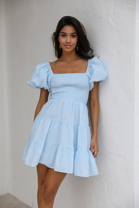 Salty Air Mini Dress Blue