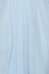 Royal Treasure Tulle Maxi Dress Blue