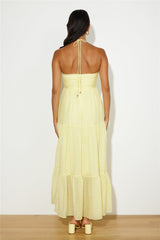 Feeling Fresh Maxi Dress Lemon