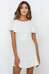 Game Of Love Dress White