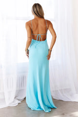 When The Sun Sets Maxi Dress Blue