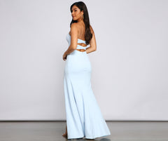 Makena Formal High Slit Dress