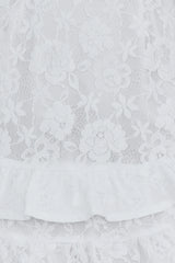 Forever Smiling Dress White