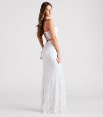 Gabrielle Formal Sequin Long Dress