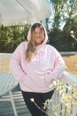 Light Pink Candy Cane Wonderland Hoodie