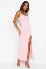 Walk In Confident Maxi Dress Pink