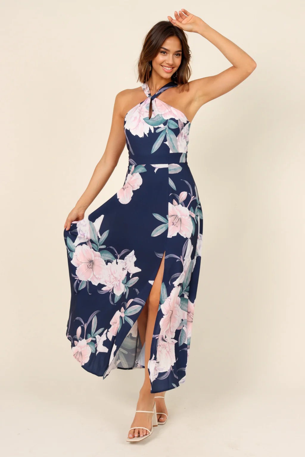 Miara Dress - Navy