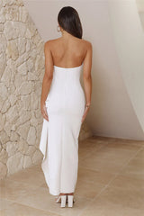 Dare To Dance Maxi Dress White