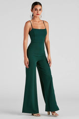 Sleek And Stylish Crepe Jumpsuit