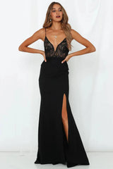 I Come Alive Maxi Dress Black