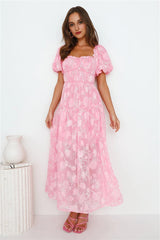 Weekly Escape Maxi Dress Pink