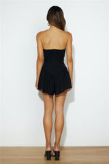 Mini Dance Romper Black