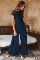 Better Than Before Jumpsuit Navy