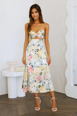 Scenic Drives Midi Dress Floral