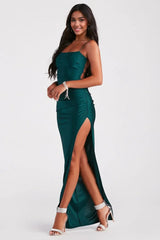 High-Slit Formal Dress