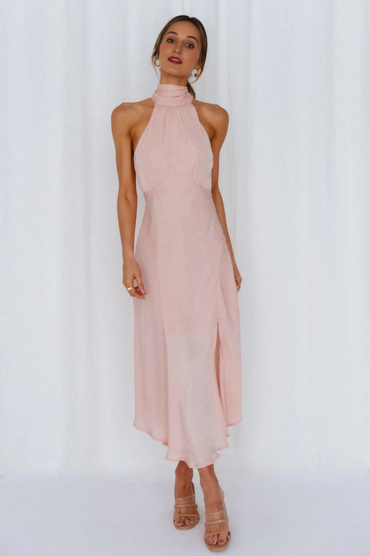 No Tears Here Maxi Dress Peach