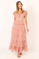 Belle Maxi Dress - Blush