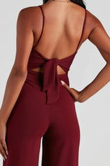 Sleek And Stylish Crepe Jumpsuit