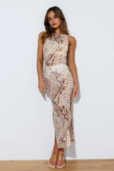 True Romance Midi Dress Serpent