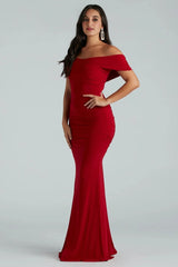 Layne Off-The-Shoulder Mermaid Formal Dress