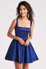 Lydia Taffeta Skater Party Dress