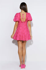 Style Mission Mesh Mini Dress Pink