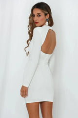 Moonlight Confessions Dress White