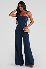 Sleek And Stylish Crepe Jumpsuit