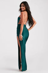 High-Slit Formal Dress