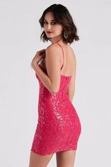 Jazmine Sequin Bustier Party Dress