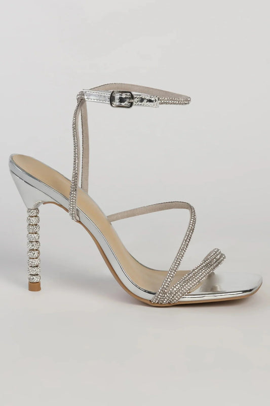 Walk The Runway Rhinestone Stiletto Heels