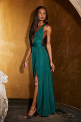 My Solo Debut Maxi Dress Forest Green