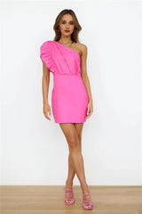 Fun On The Side Mini Dress Pink