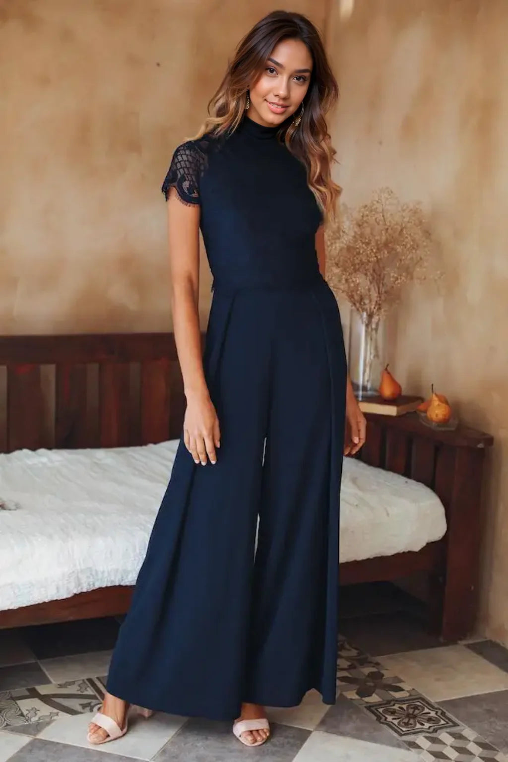 Better Than Before Jumpsuit Navy