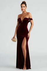 Kerri Formal Velvet Mermaid Dress