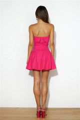 Looking Luxe Mini Dress Pink