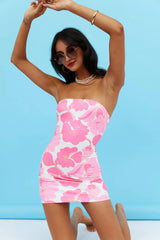 Hawaii Girl Dress Pink