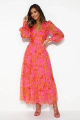 Gotta Thrive Maxi Dress Pink