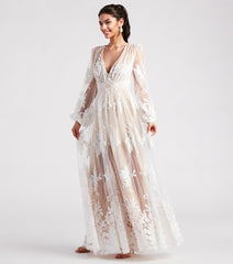 Evelyn Formal Plunge A-Line Dress