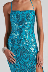 Rowena Sequin Mermaid Dress