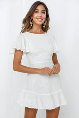 Game Of Love Dress White