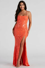 Rowena Sequin Mermaid Dress