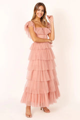 Belle Maxi Dress - Blush