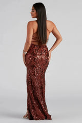 Rowena Sequin Mermaid Dress