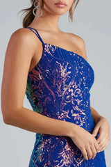 Sequin Iridescent Bodycon Party Dress