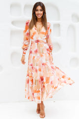 Gotta Thrive Maxi Dress Orange