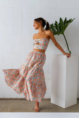 So Particular Maxi Skirt Floral