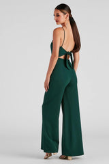 Sleek And Stylish Crepe Jumpsuit